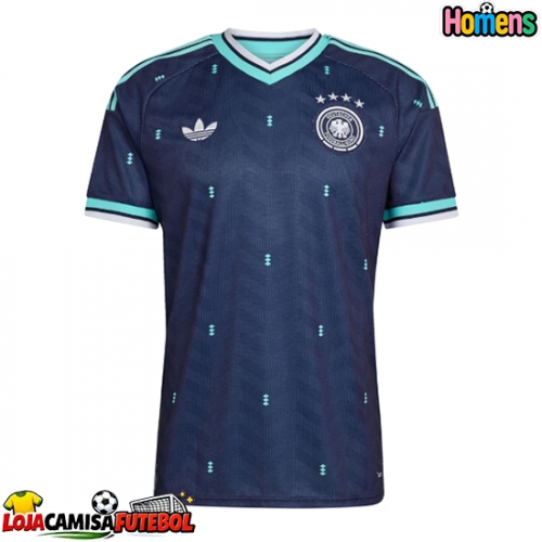 Camisa de Futebol Alemanha Equipamento Secundário Mundo 2026 Manga Curta